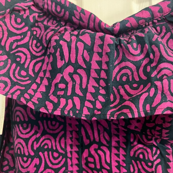 Anthropologie Kahindo Strapless Ruffled Maxi Dress.  SZ: 1X/ XXL - Picture 15 of 16